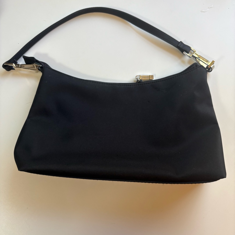 Simple black purse